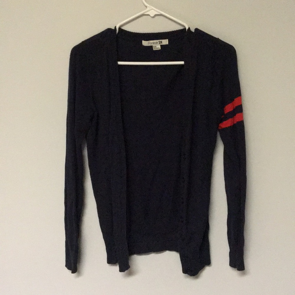 Navy Cardigan